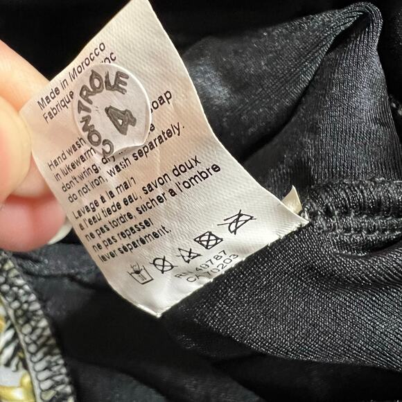 GOTTEX One Piece Swimsuit 8 Chain Print Beach Vacation NEW Cruise Pool Padded - Picture 6 of 8